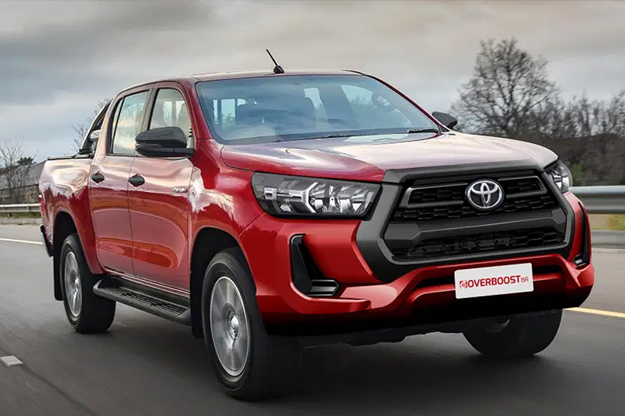 Nova Toyota Hilux: picape líder mudará visual e poderá até frear sozinha